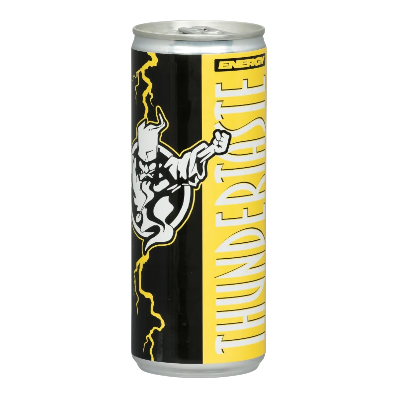 Water Concepts - Can of sugar-free Energy Drink with logo and label
