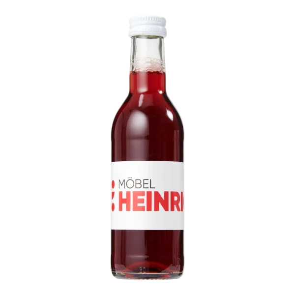 Water Concepts - Flesje vruchtensap Appel-Kersen met logo en etiket