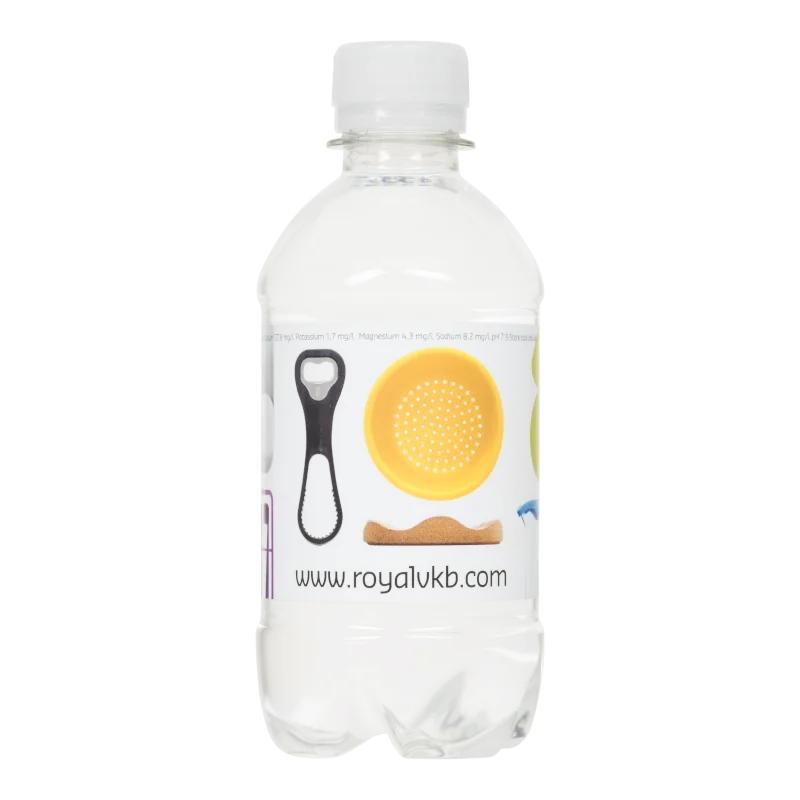 Water Concepts - flesje water schroefdop met logo en etiket