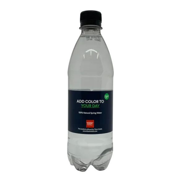 Water Concepts - fles water met logo en bedrukking