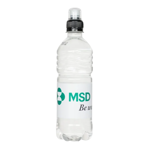 Water Concepts - fles water sportdop met logo en etiket