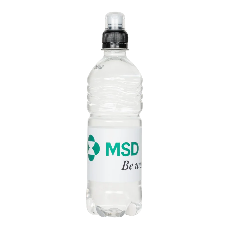 Water Concepts - fles water sportdop met logo en etiket