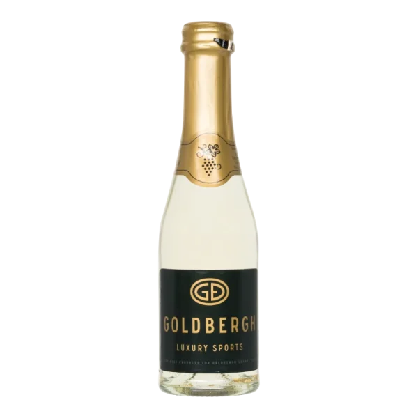 Water Concepts - Flesje Secco Gold wijn met logo en etiket