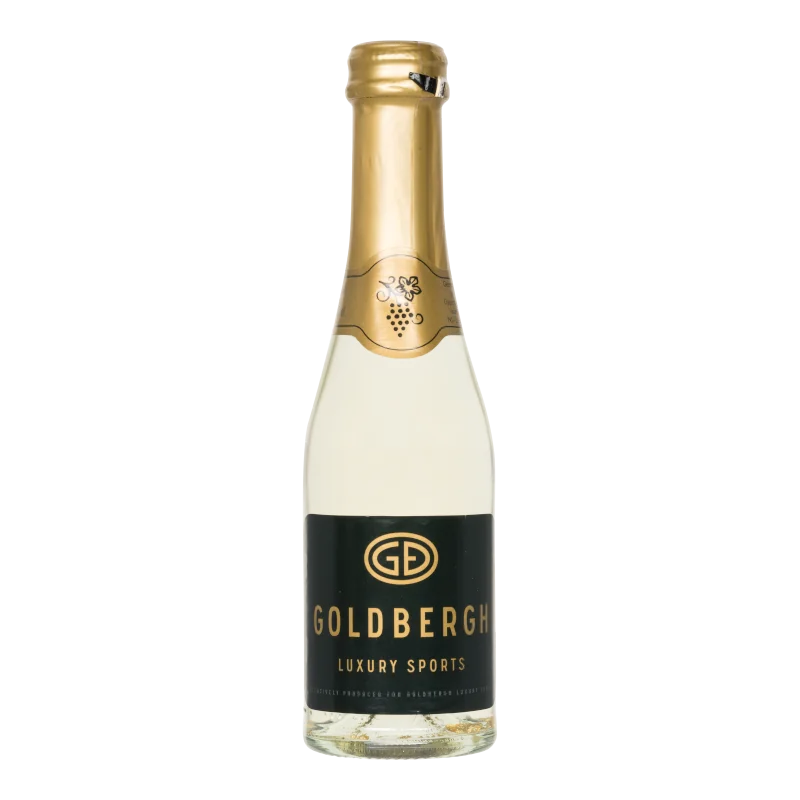 Water Concepts - Flesje Secco Gold wijn met logo en etiket