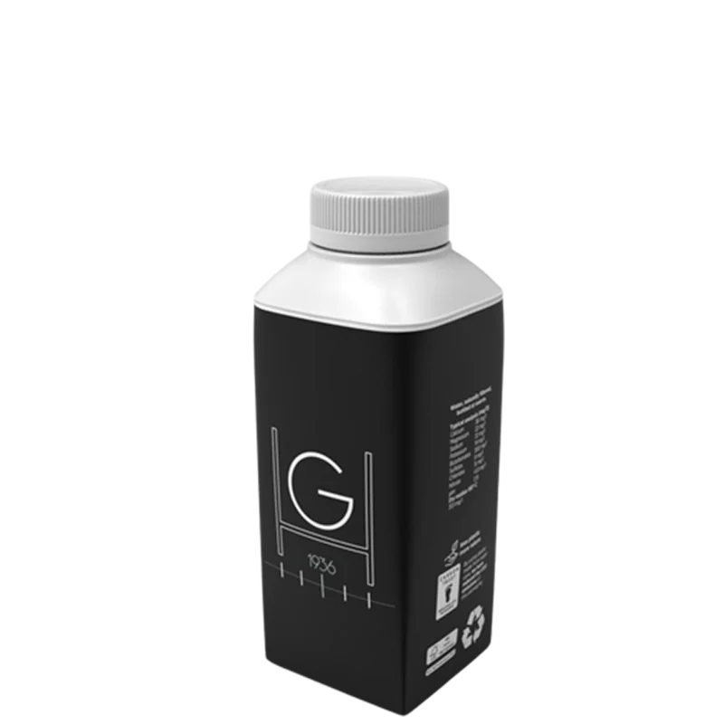 Water Concepts - kartonnen flesje water met logo en bedrukking